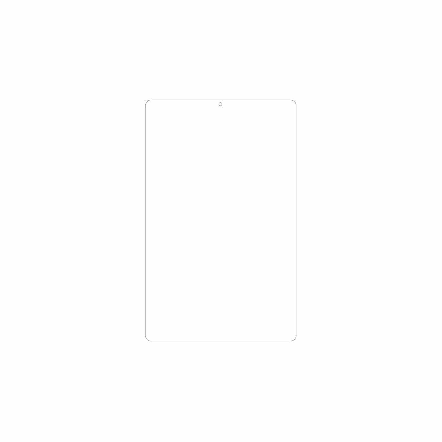 dipos Displayschutz für Acer Iconia Tab A11, mattierte Oberfläche, geringe Dicke und perfekte Passform