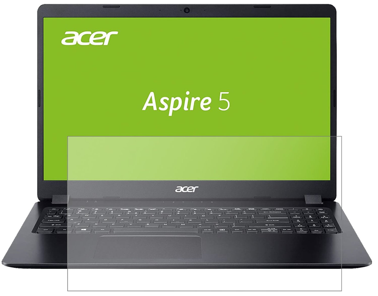 1x 9H Schutzfolie matt für Acer Aspire 5 (A515-54G-56XE) Panzerfolie