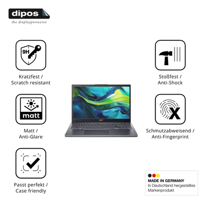 Displayschutz hergestellt in Deutschland, höchste Qualität made in Germany
