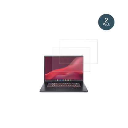 acerChromebook Plus 516 mit aufgebrachter dipos Panzerfolie, die lästige Fingerabdrücke minimiert