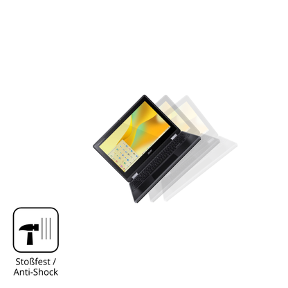 Schutz gegen Kratzer auf dem Acer Chromebook Spin 511 Glas durch Schlüssel, Stöße gegen die Tischkante oder Stürze