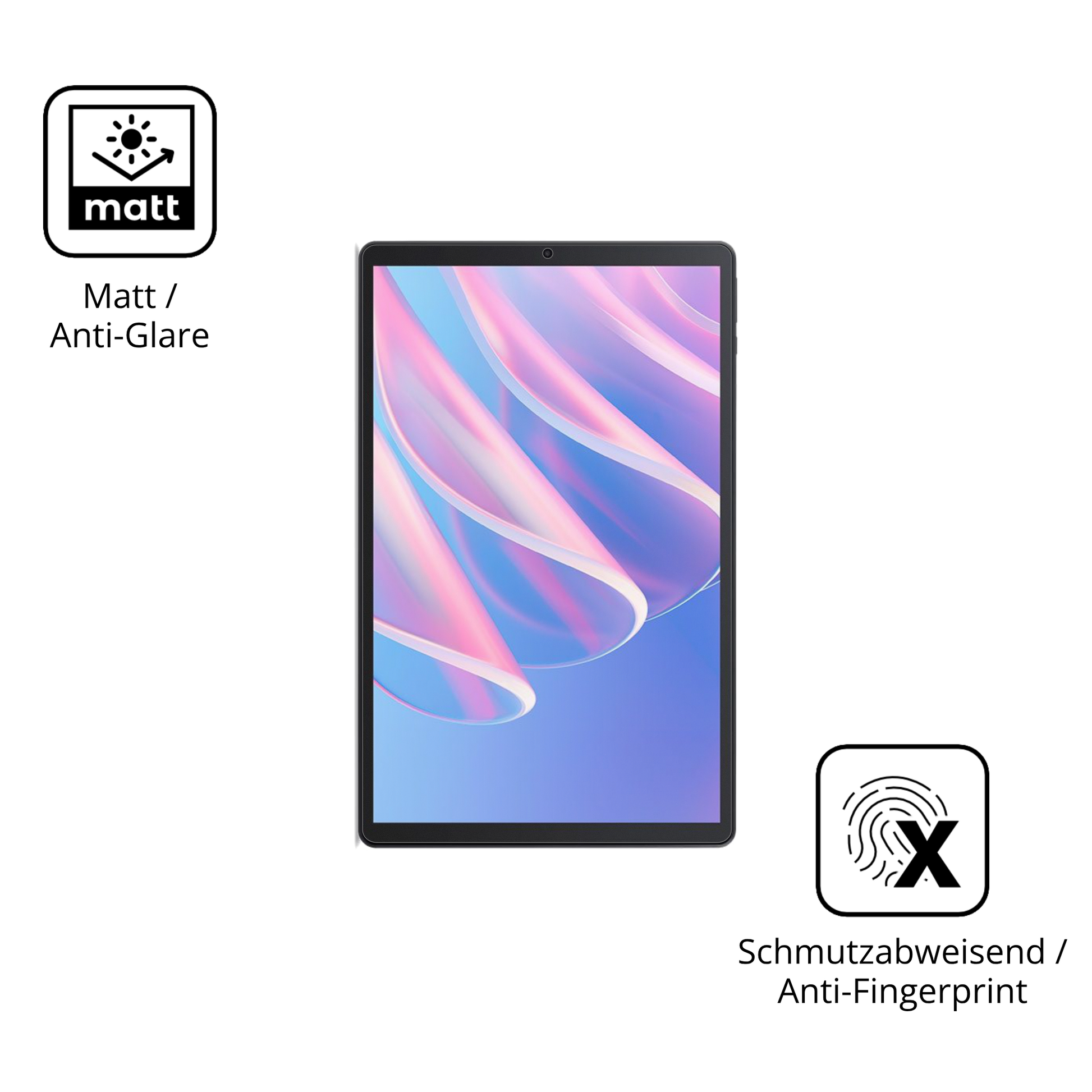 Dünne und entspiegelnde Folie passend zugeschnitten für Acer Iconia A13