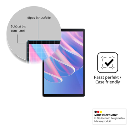 Besonders flexibler Displayschutz mit Anti-Shock-Schicht im Materialmix