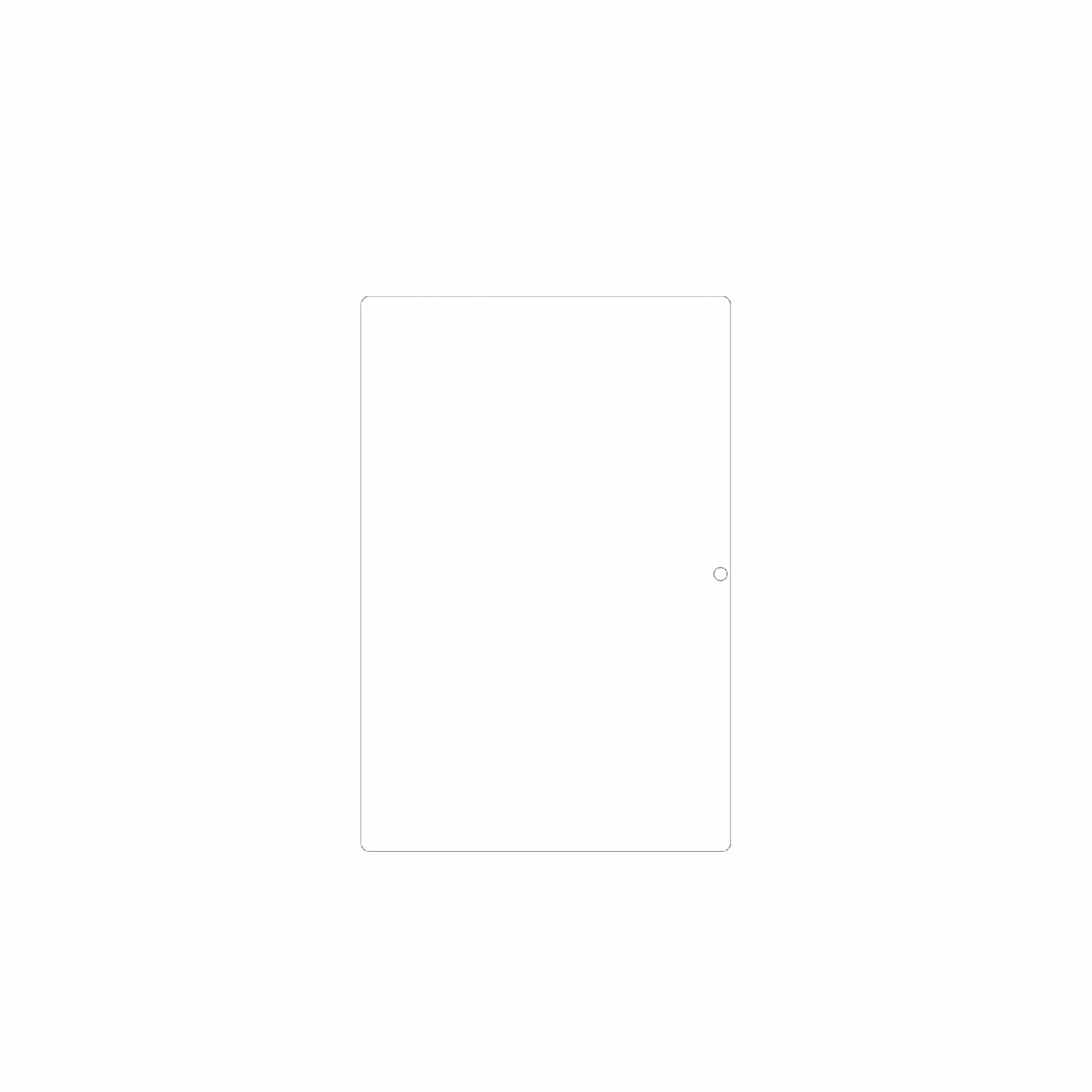 dipos Displayschutz für Acer Sospiro AS11L, mattierte Oberfläche, geringe Dicke und perfekte Passform