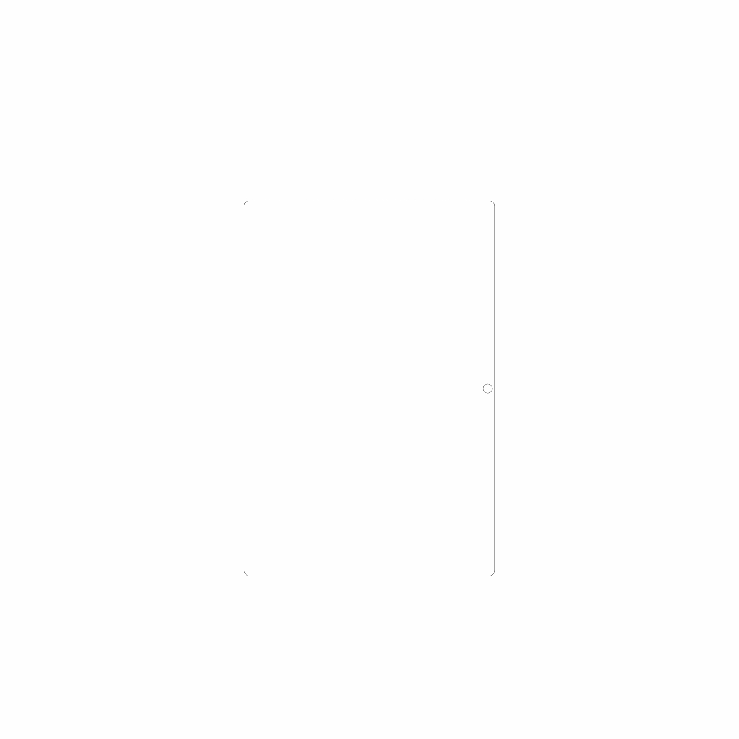 dipos Displayschutz für Acer Sospiro AS11L, mattierte Oberfläche, geringe Dicke und perfekte Passform