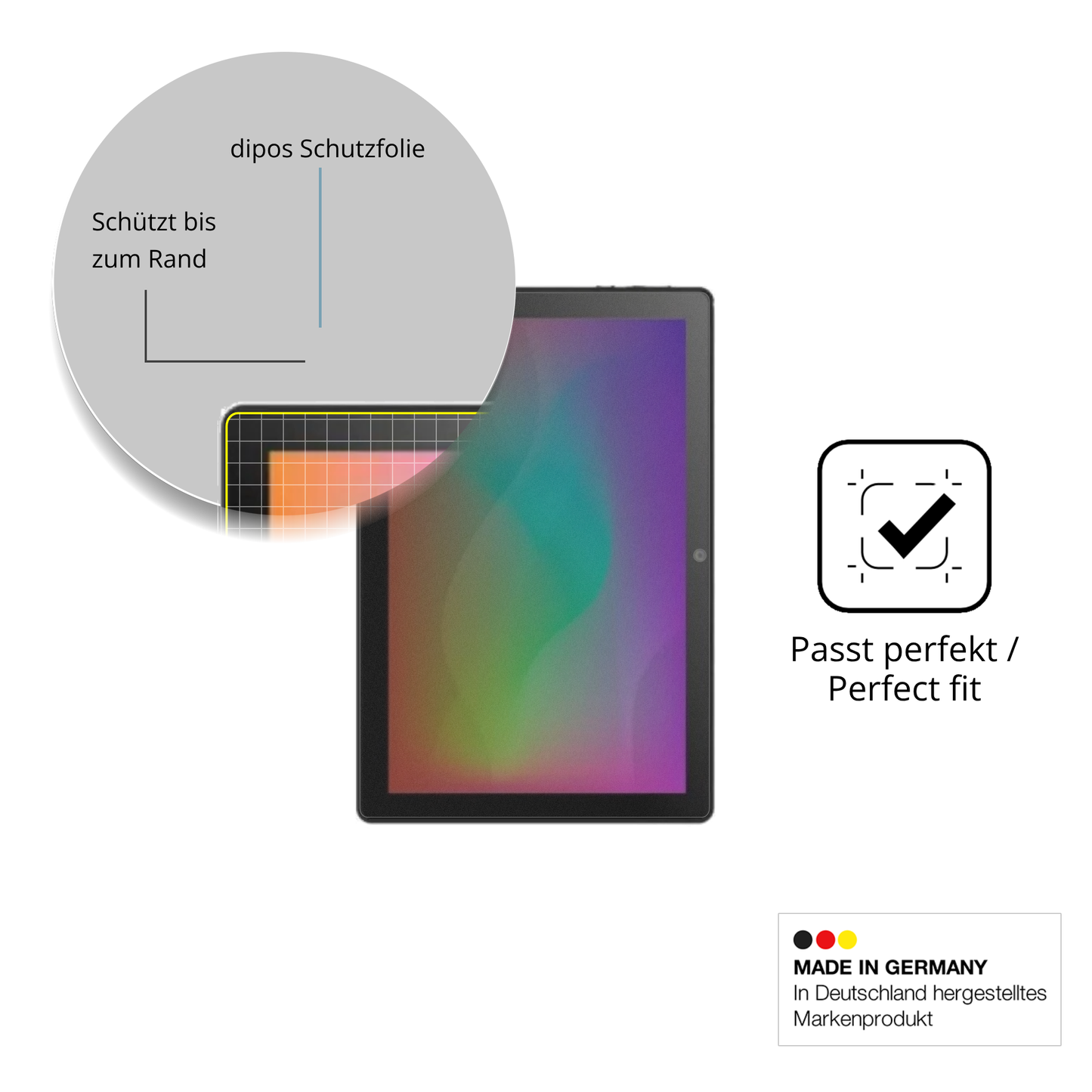 Schutz gegen Kratzer auf dem Acer Sospiro AS11L Glas durch Schlüssel oder Ähnliches
