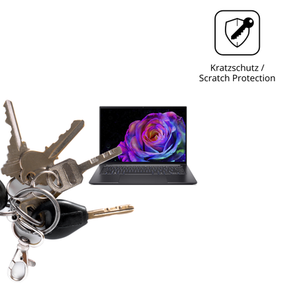 Schutz gegen Kratzer auf dem acerswift 14 sfx14-73g Glas durch Schlüssel oder Ähnliches
