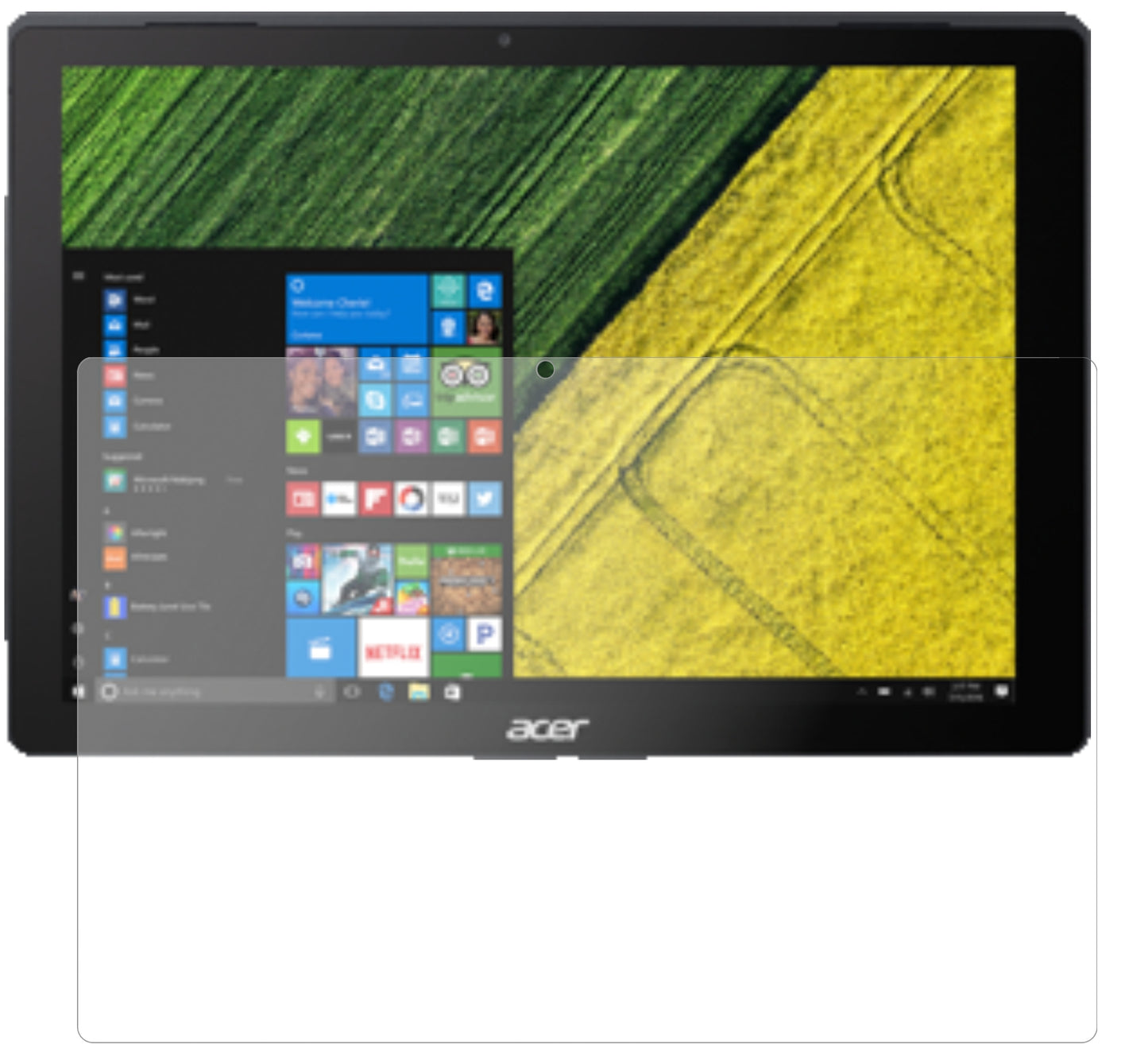 2x 9H Schutzfolie matt für Acer Switch 5 Pro SW512-52P Panzerfolie