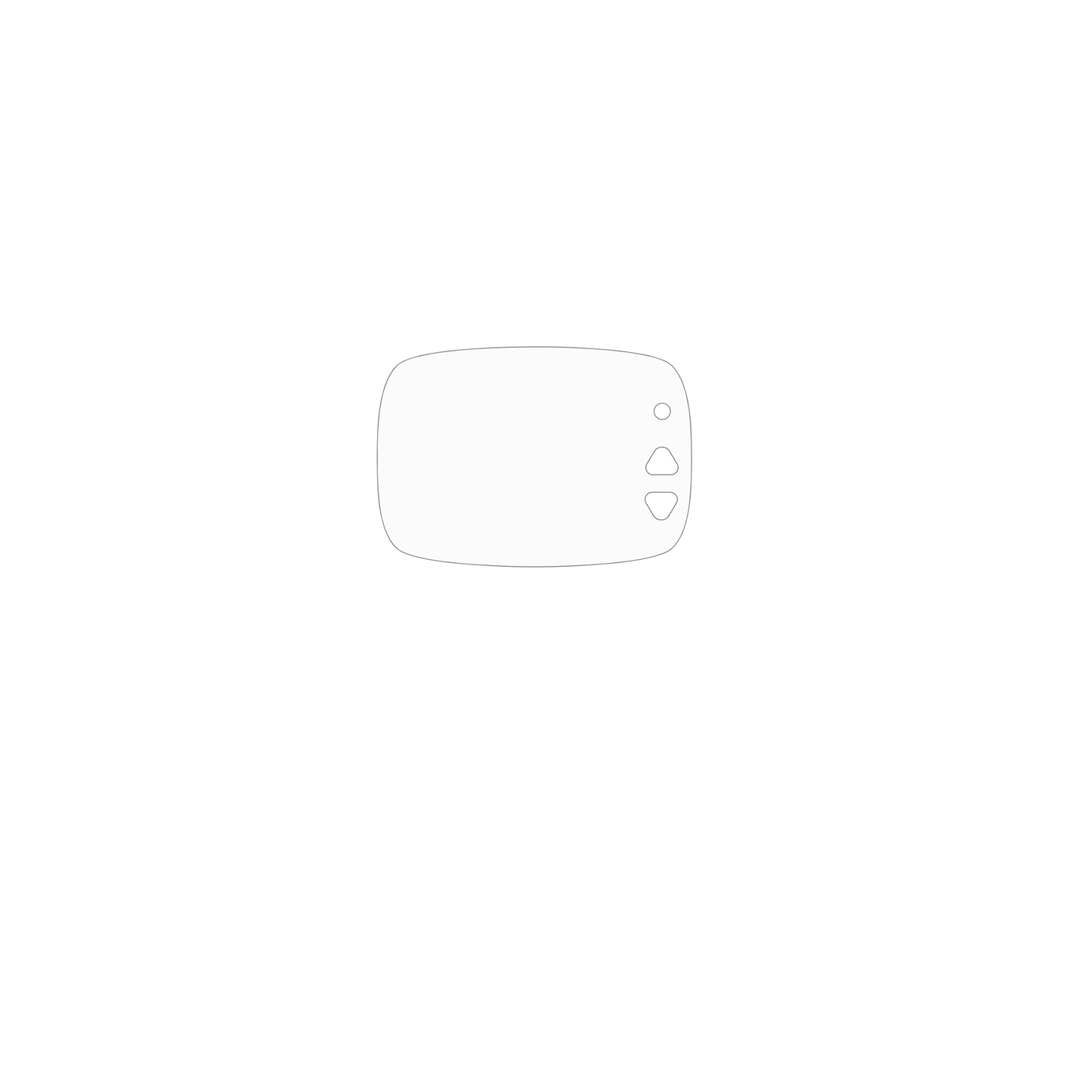 dipos Displayschutz für Ade Kinderkamera PB01, mattierte Oberfläche, geringe Dicke und perfekte Passform