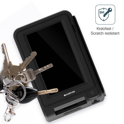 dipos Displayschutz für Adyen S1U2, transparente Oberfläche, perfekte Passform auch für die Rundungen