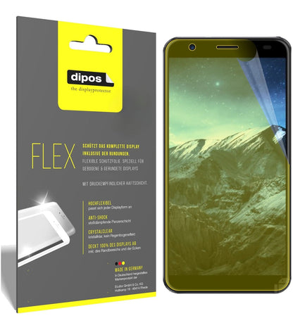 2x 3D Full Cover Schutzfolie für Konka D8