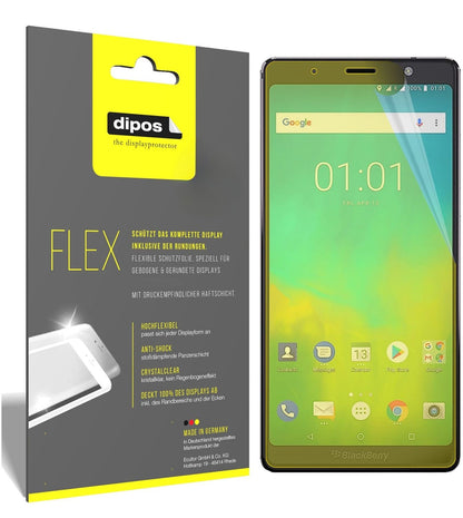 2x 3D Full Cover Schutzfolie für BlackBerry Evolve