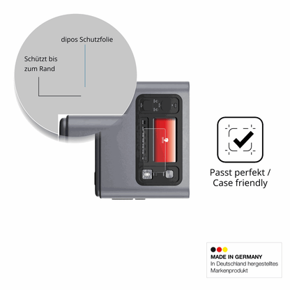 2x 9H Schutzfolie für Aferiy P280 Powerstation Panzerfolie