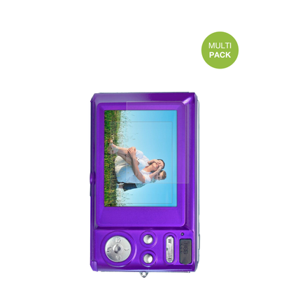 Agfa PhotoRealishot DC5200 mit aufgebrachter dipos Displayschutzfolie, die lästige Fingerabdrücke minimiert