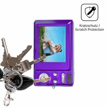 Schutz gegen Kratzer auf dem Agfa Photo Realishot DC5200 Glas durch Schlüssel oder Ähnliches