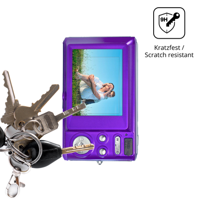 dipos Displayschutz für Agfa Photo Realishot DC5200, mattierte Oberfläche, robuste Festigkeit und perfekte Passform