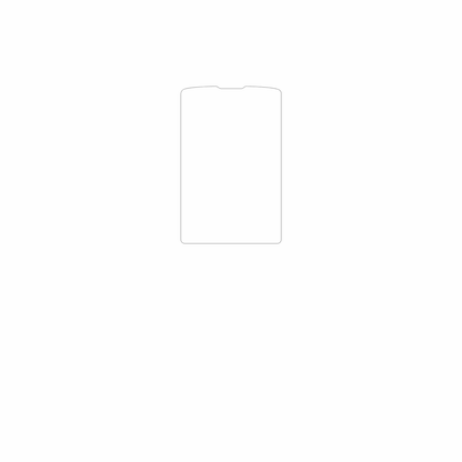 dipos Displayschutz für AGM M9, mattierte Oberfläche, geringe Dicke und perfekte Passform