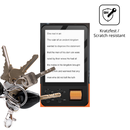 dipos Displayschutz für AGXOV D28 MP3-Player, mattierte Oberfläche, robuste Festigkeit und perfekte Passform