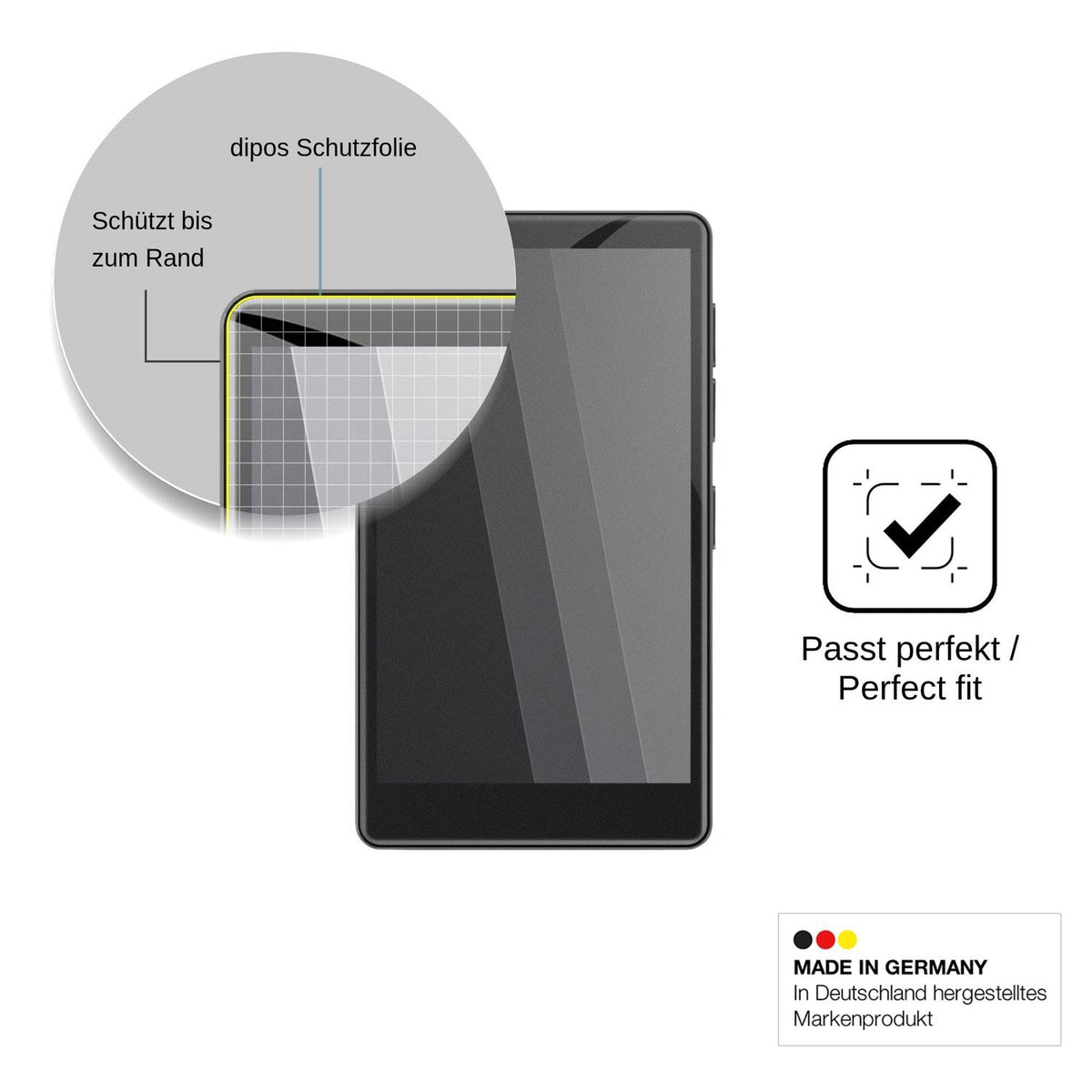 Blickschutzfolie für AGXOV M11 matt Schutzfolie Privacy