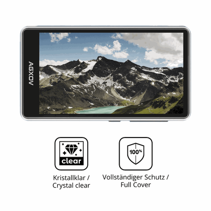 Dünne und klare Folie passend zugeschnitten für AGXOV P20 MP3-Player