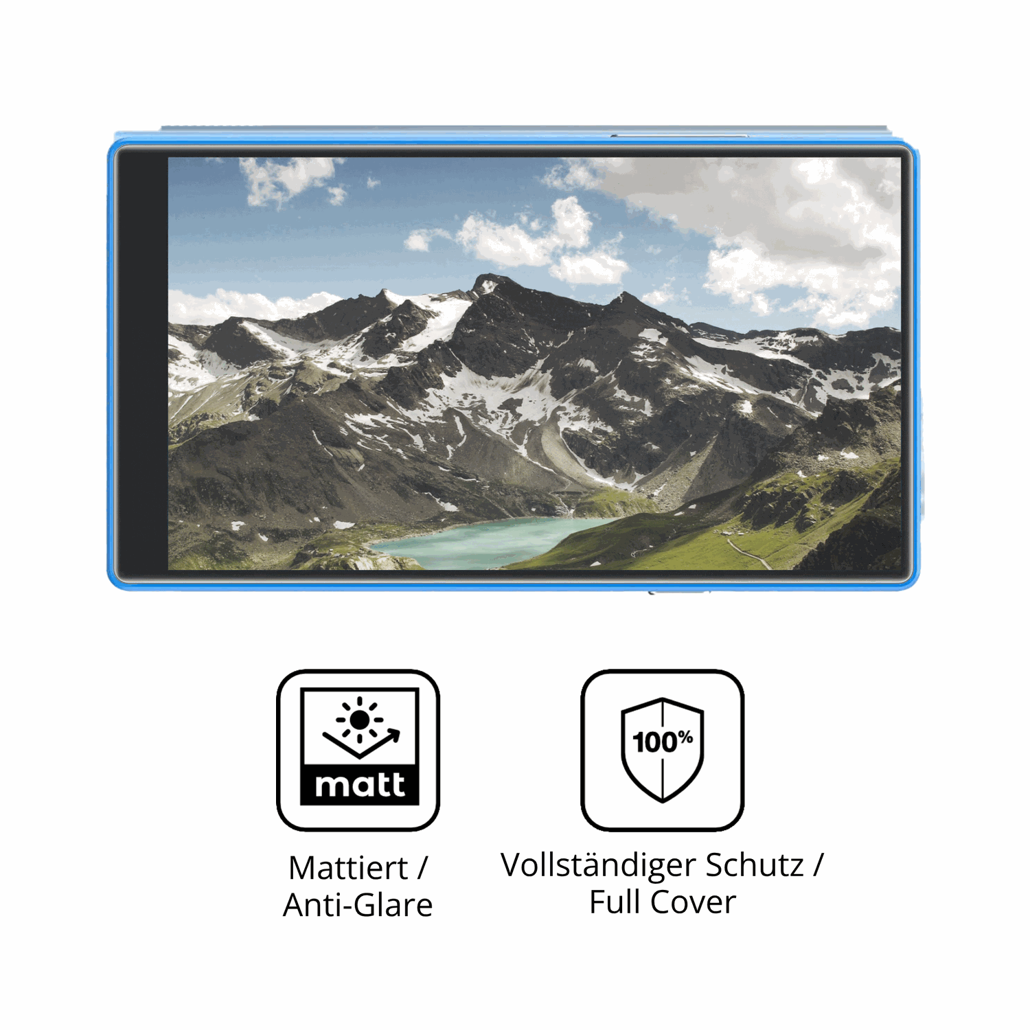 Flexible TPU-Folie passend zugeschnitten für AGXOV P50 MP3-Player, vollständige Abdeckung