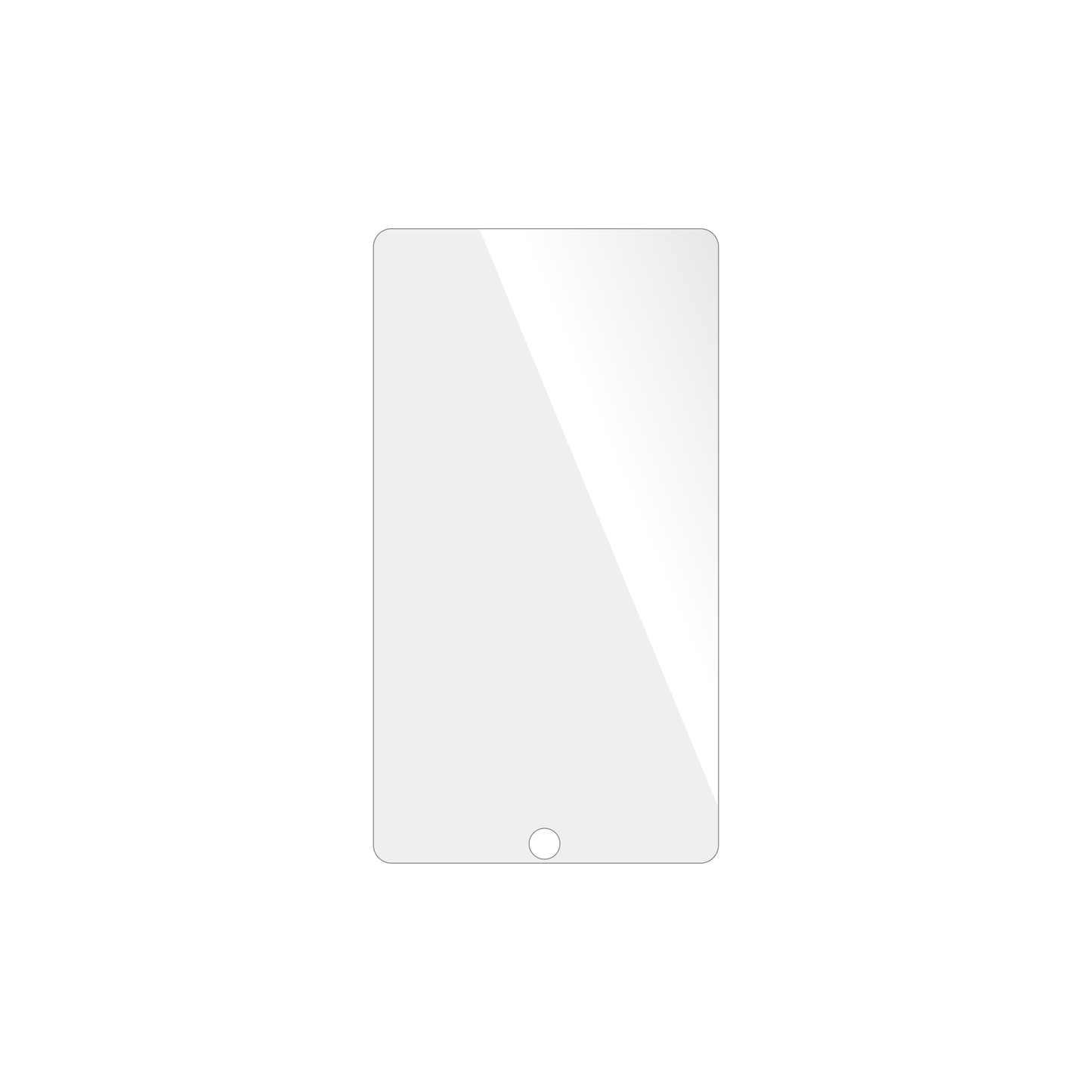 dipos Displayschutz für AHENOD G12 MP3-Player, transparente Oberfläche, geringe Dicke und perfekte Passform