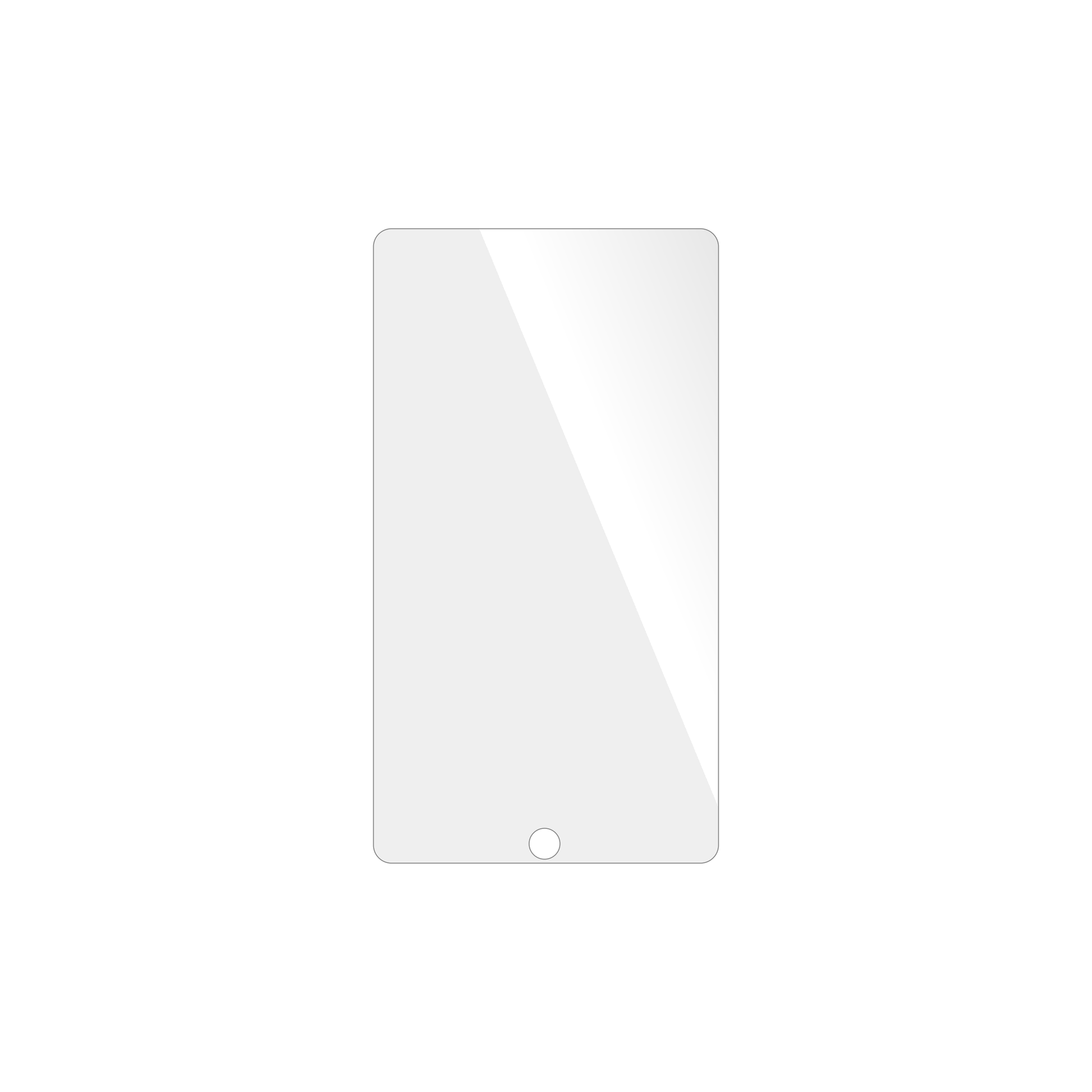 dipos Displayschutz für AHENOD G12 MP3-Player, transparente Oberfläche, geringe Dicke und perfekte Passform