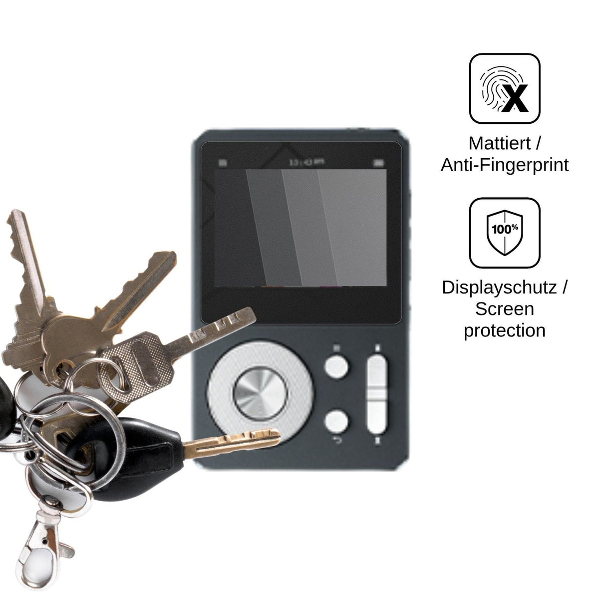 Blickschutzfolie für Aiandcc M28 matt Schutzfolie Privacy