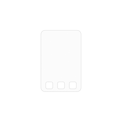 dipos Displayschutz für Aiandcc M8 MP3-Player, mattierte Oberfläche, geringe Dicke und perfekte Passform