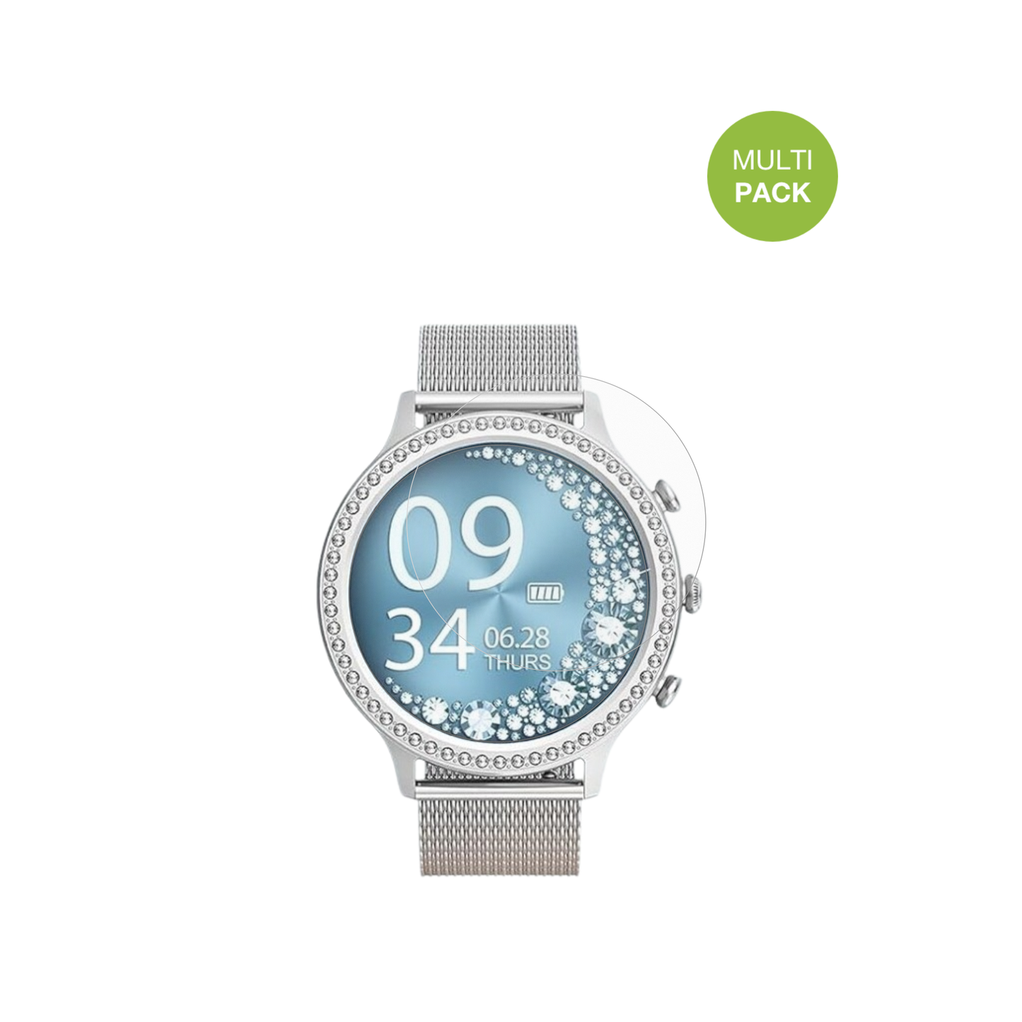 6x Schutzfolie matt für Aimiuvei S53 1.32 Zoll Display-Schutzfolie