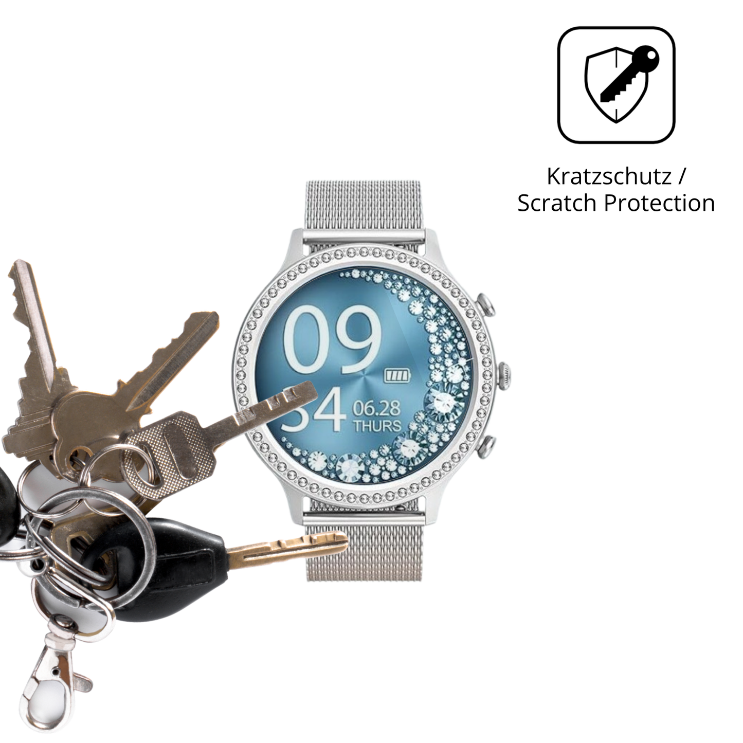 6x Schutzfolie klar für Aimiuvei S53 1.32 Zoll Display-Schutzfolie