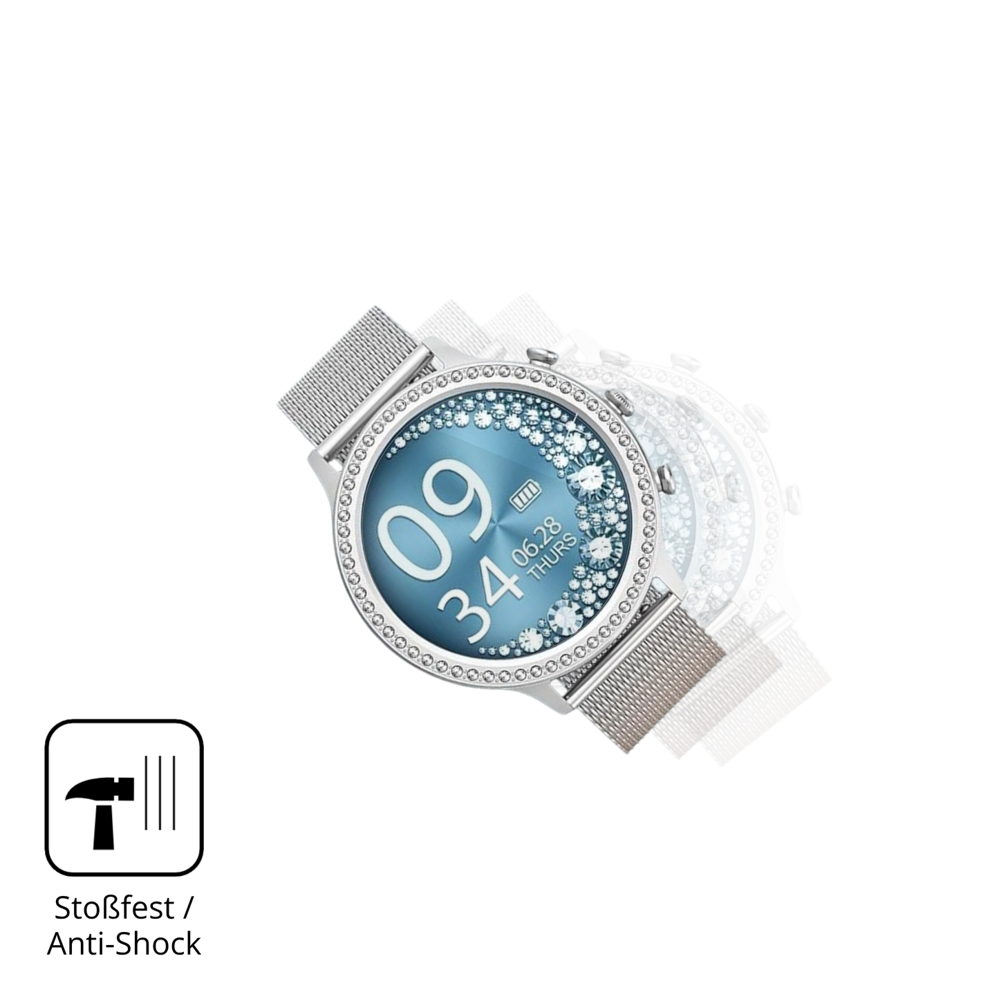 2x 9H Schutzfolie für Aimiuvei S53 1.32 Zoll Panzerfolie