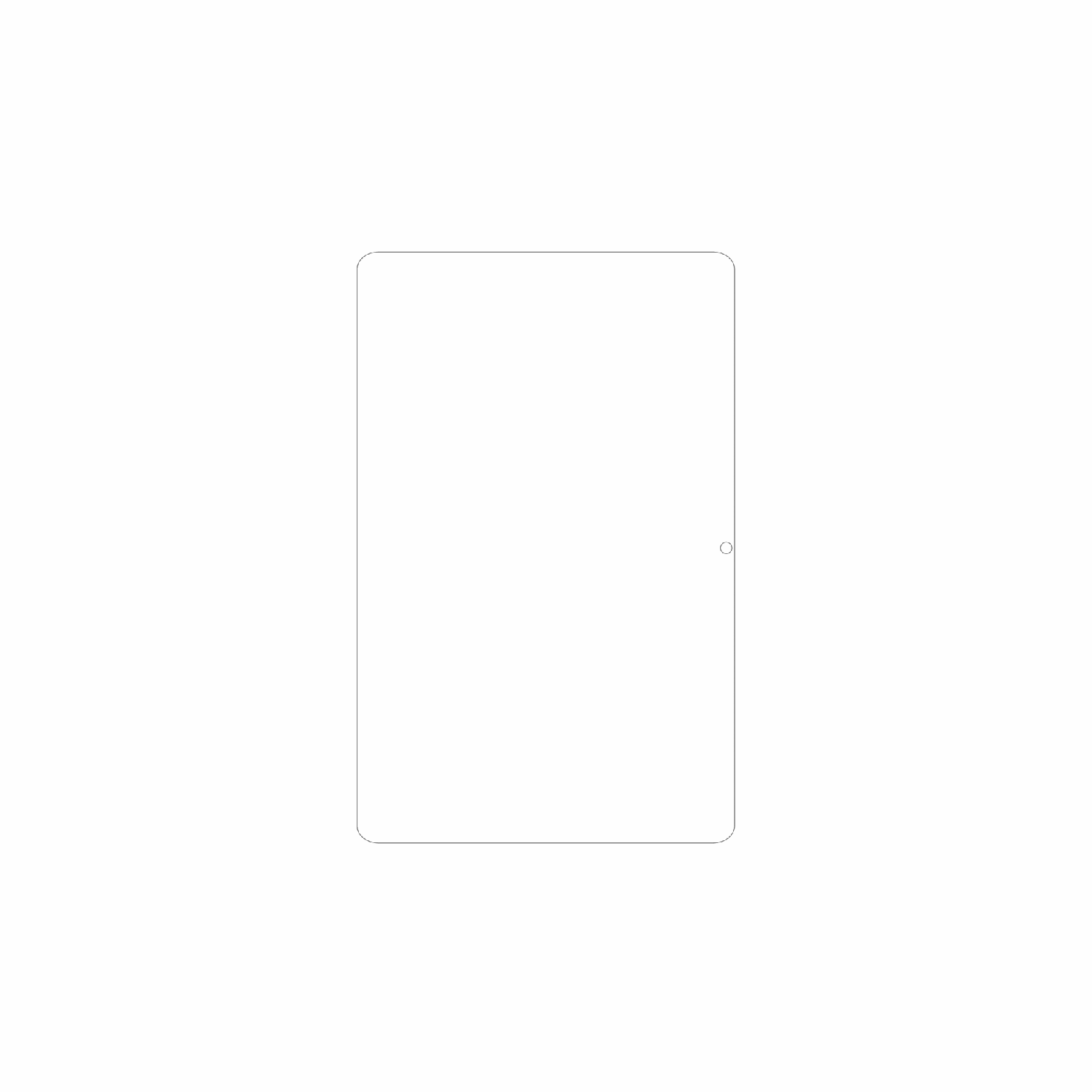 dipos Displayschutz für Ainmel G9 11.5 Zoll 1. Gen, mattierte Oberfläche, geringe Dicke und perfekte Passform
