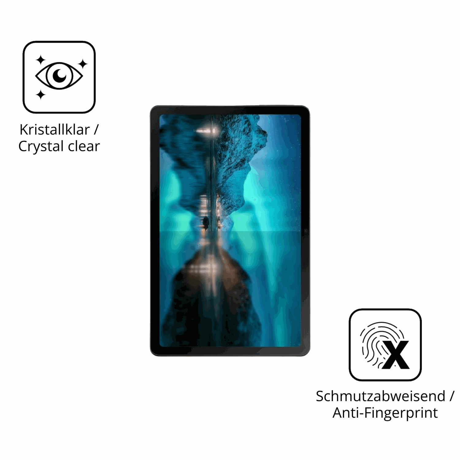 Flexible TPU-Folie passend zugeschnitten für Ainmel G9 11.5 Zoll 1. Gen, vollständige Abdeckung