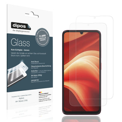 2x 9H Schutzfolie matt für Aiplus AI+ Nova 2 5G Panzerfolie