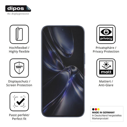 Full Cover Privacy Blickschutzfolie für Aiplus AI+ Nova 2 Ultra 5G