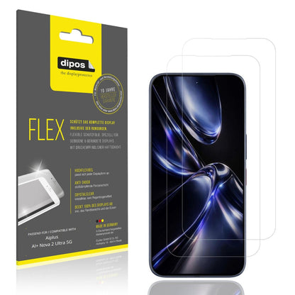 2x 3D Full Cover Schutzfolie für Aiplus AI+ Nova 2 Ultra 5G