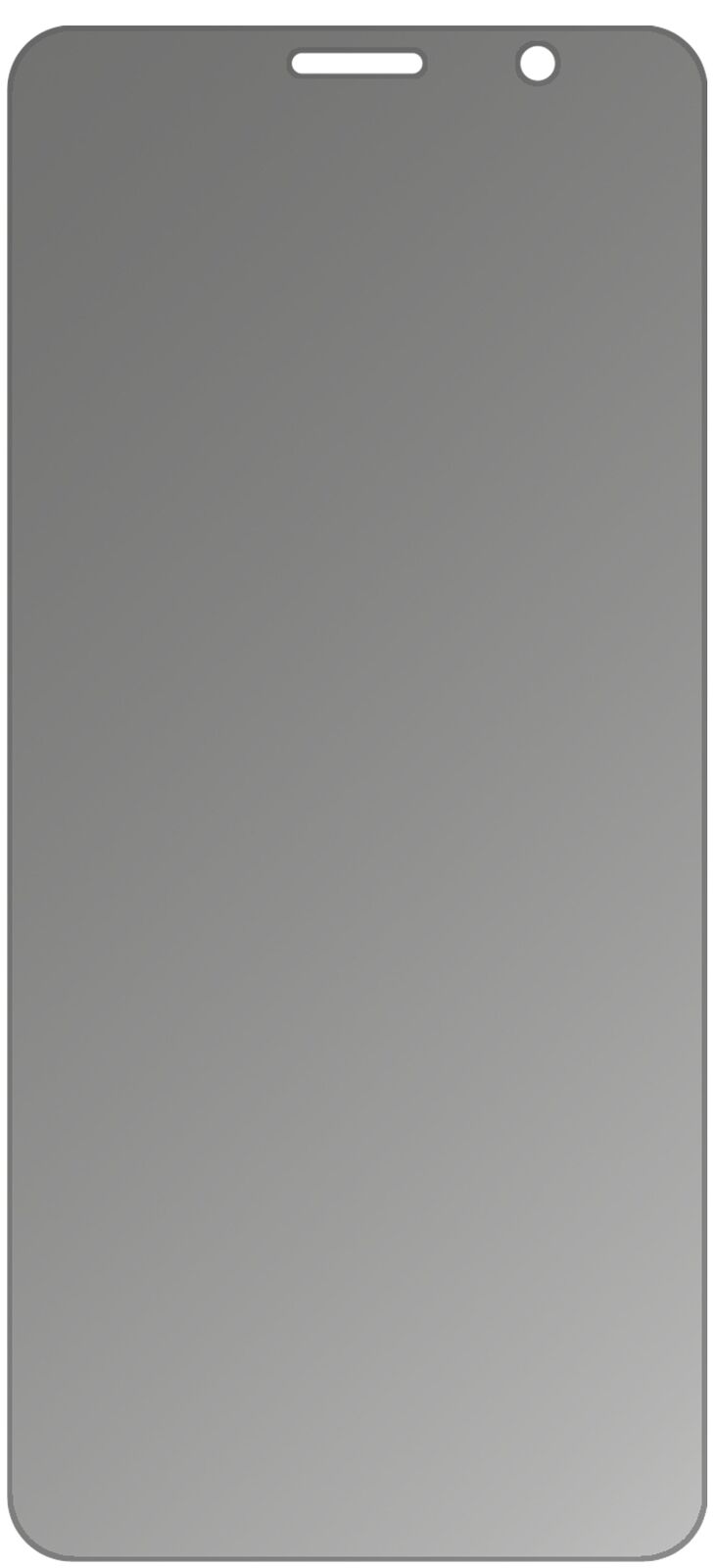 dipos Displayschutz für Alcatel 1C (2019), mattierte Oberfläche, Blickschutzfilter und perfekter Passform