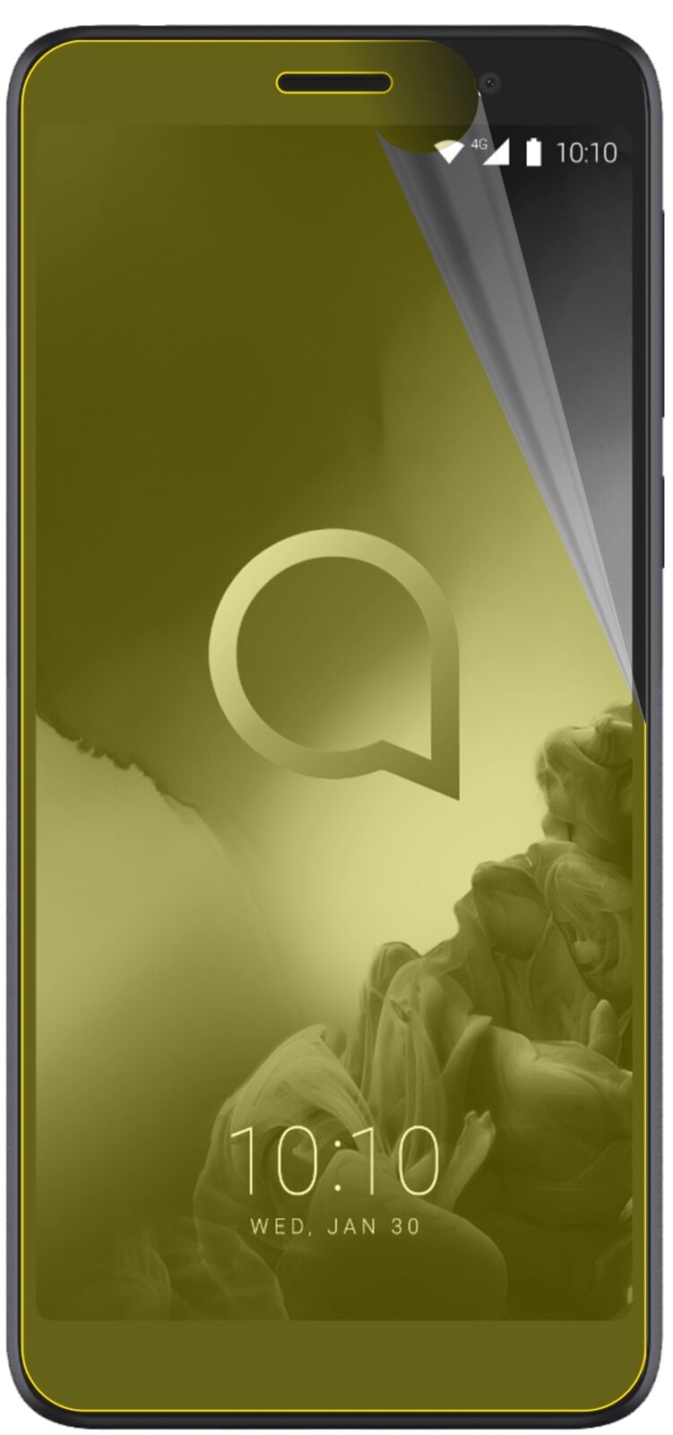 dipos Displayschutz für Alcatel 1X (2019), transparente Oberfläche, geringe Dicke und perfekte Passform