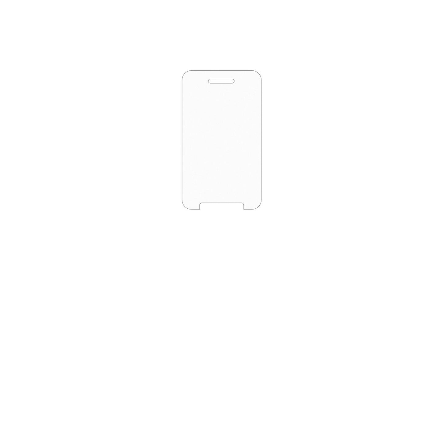 dipos Displayschutz für Alcatel 2012 Chocolate, mattierte Oberfläche, geringe Dicke und perfekte Passform
