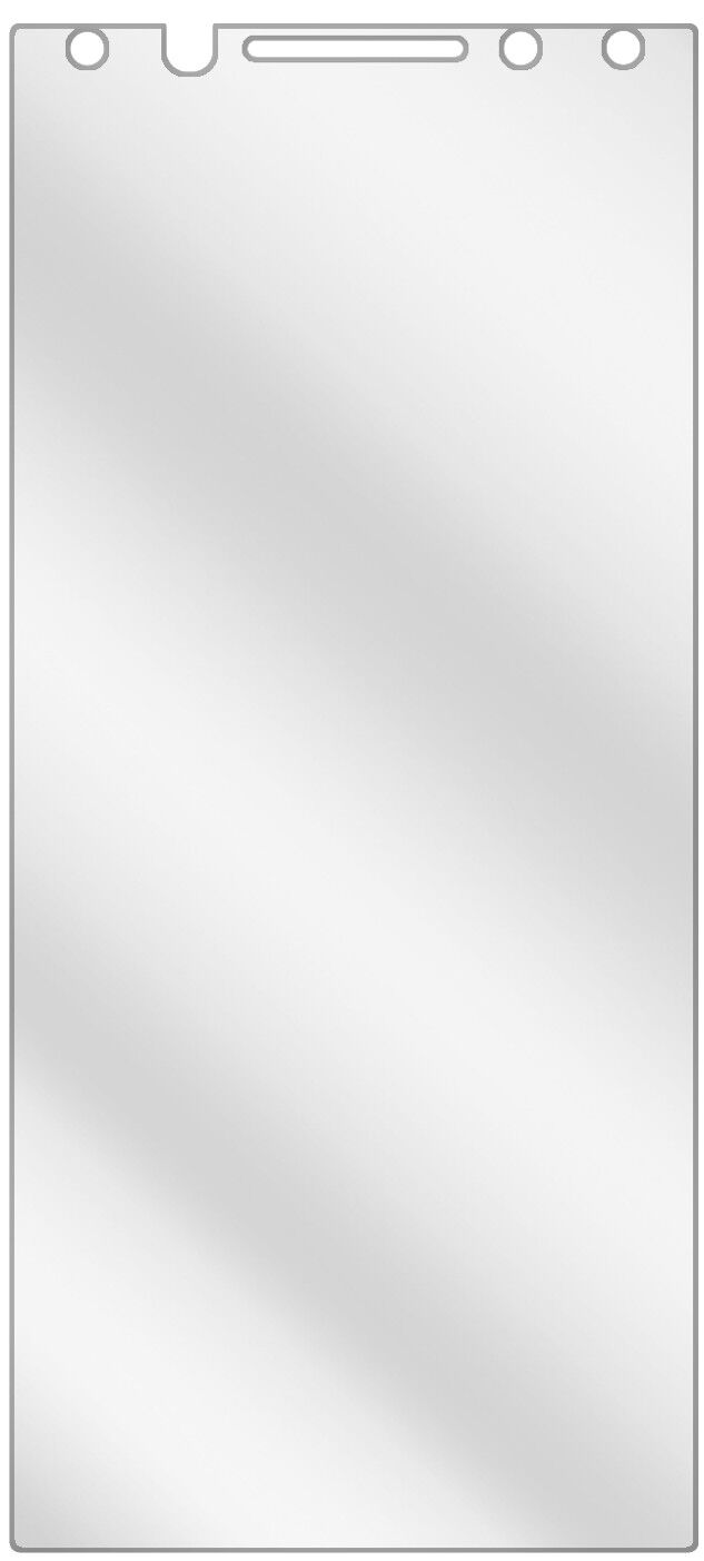 dipos Displayschutz für Alcatel 5, transparente Oberfläche, geringe Dicke und perfekte Passform