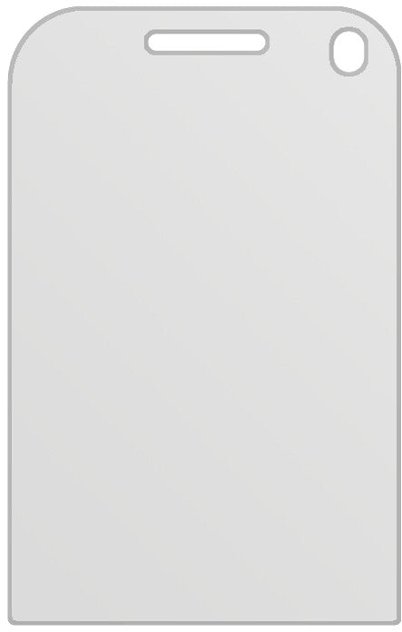 dipos Displayschutz für Alcatel 8262, mattierte Oberfläche, geringe Dicke und perfekte Passform