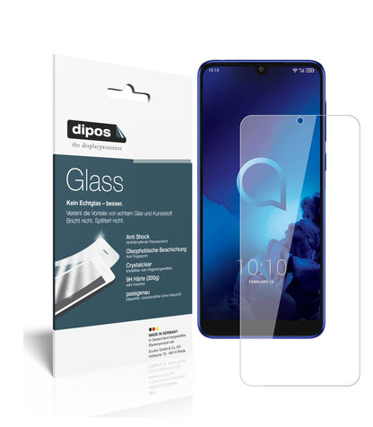 Perfekte Passform und ultimative Qualität: Unser 9H Panzerglas bietet Schutz für Alcatel-3 (2019)