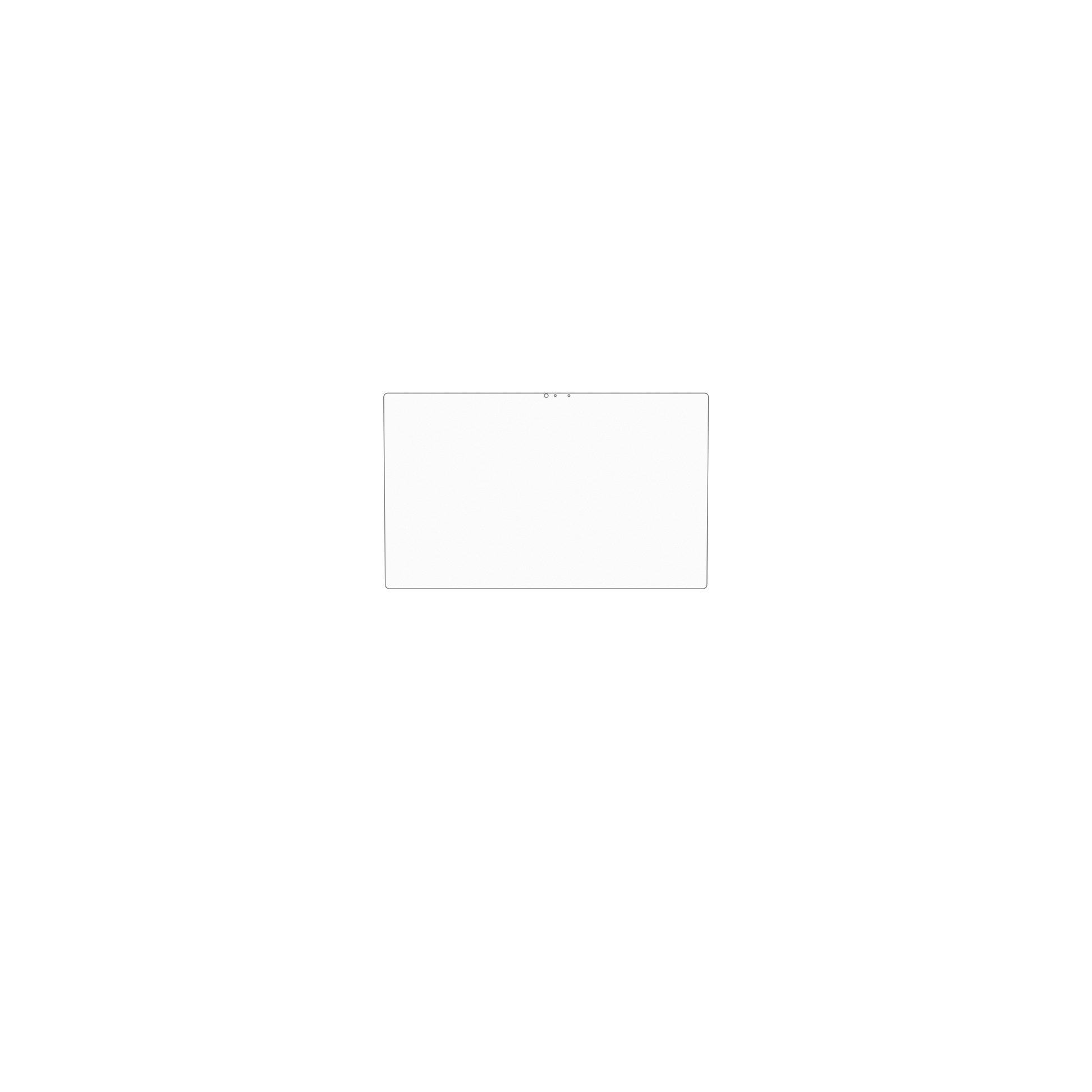 dipos Displayschutz für Alienware Pro 15 Essential PV15250, mattierte Oberfläche, geringe Dicke und perfekte Passform