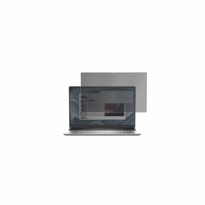 AlienwarePro 15 Essential PV15250 mit aufgebrachtem dipos Displayschutz, der seitliche Einblicke blockiert