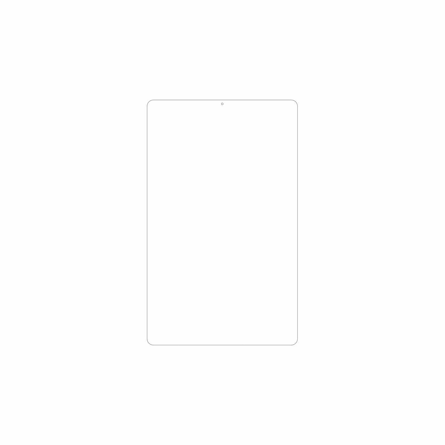 dipos Displayschutz für Alldocube iPlay 80 mini Ultra, mattierte Oberfläche, geringe Dicke und perfekte Passform