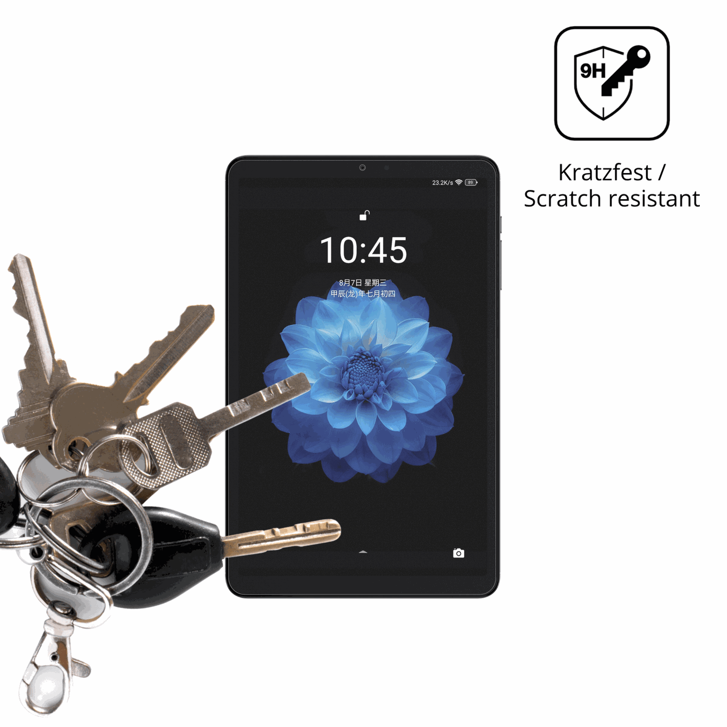dipos Displayschutz für alldocubeiplay 60 mini, mattierte Oberfläche, robuste Festigkeit und perfekte Passform