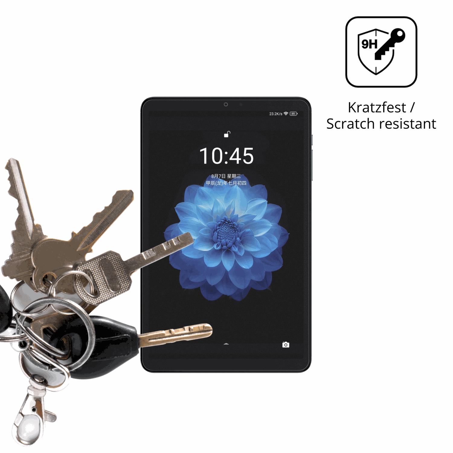 dipos Displayschutz für alldocubeiplay 60 mini, mattierte Oberfläche, robuste Festigkeit und perfekte Passform