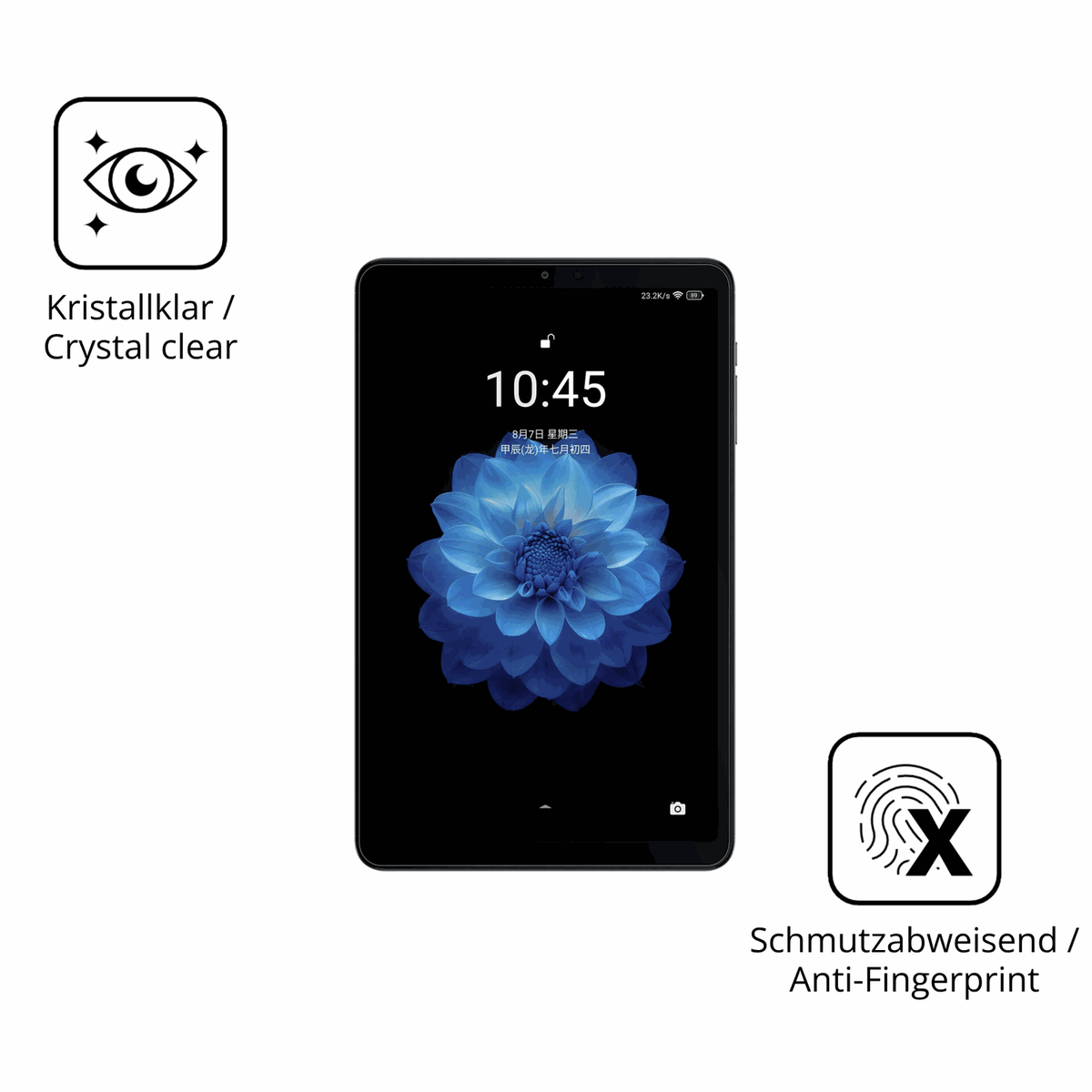 Flexible TPU-Folie passend zugeschnitten für alldocubeiplay 60 mini, vollständige Abdeckung