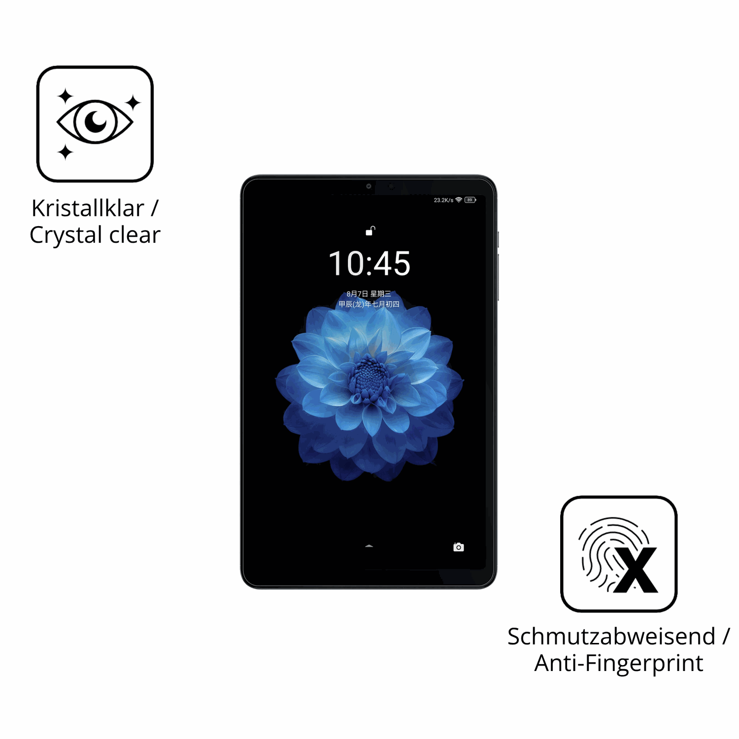 Flexible TPU-Folie passend zugeschnitten für alldocubeiplay 60 mini, vollständige Abdeckung